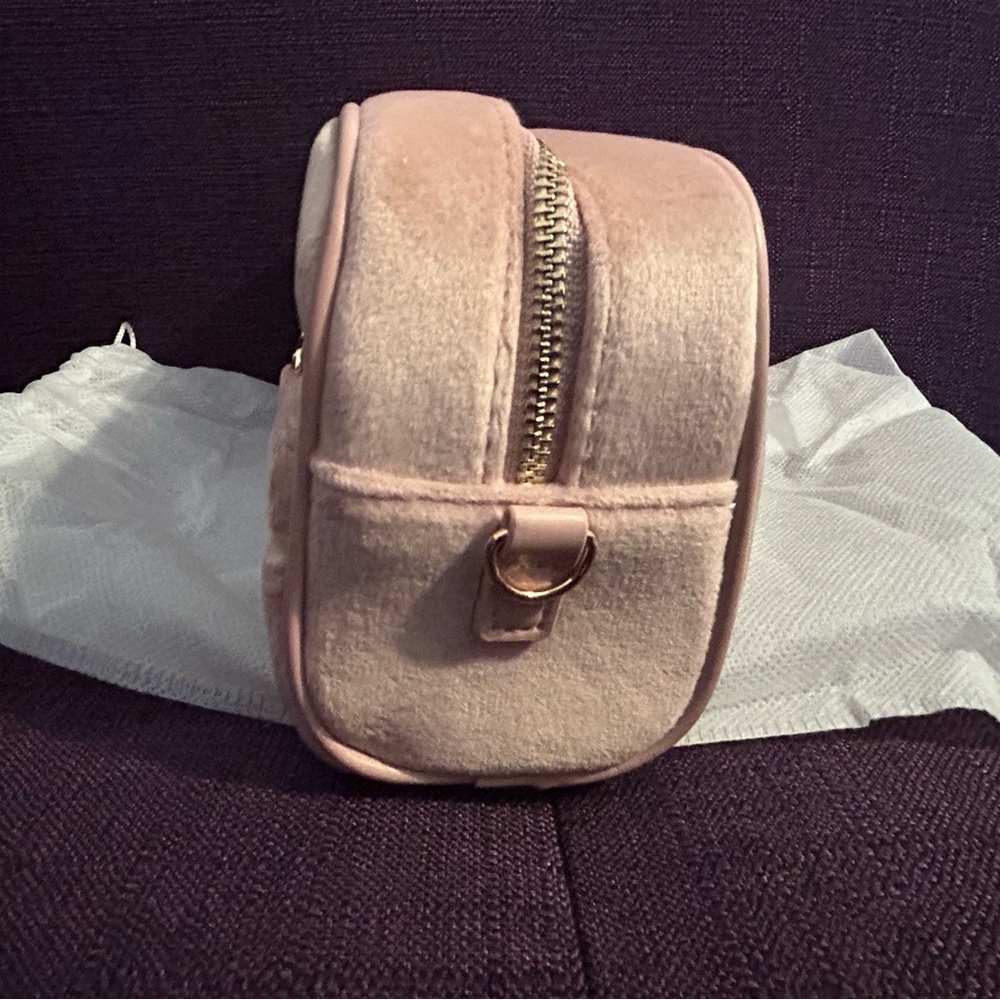 Tom Ford Pink Cosmetic Pouch Makeup Case Large Size Velvet - Picture 4 of 13